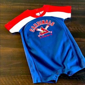 Cardinals Romper